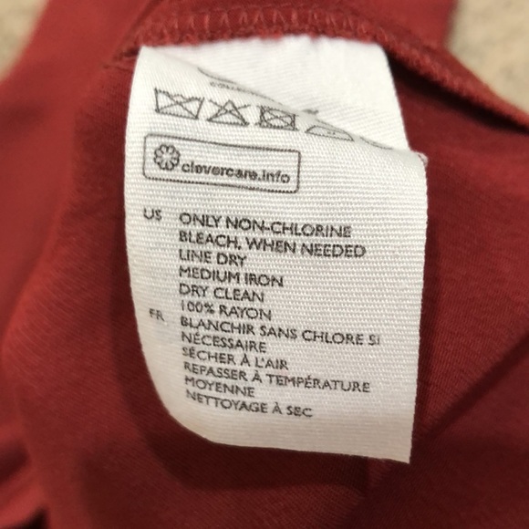 COS Sheath Dress Size 12 Dark Red Burgundy Long Sleeve - Picture 6 of 9